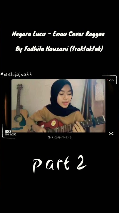 Negara Lucu - Enau Cover Reggae By Fadhila Hauzani (traktaktak) #shorts #music #part2