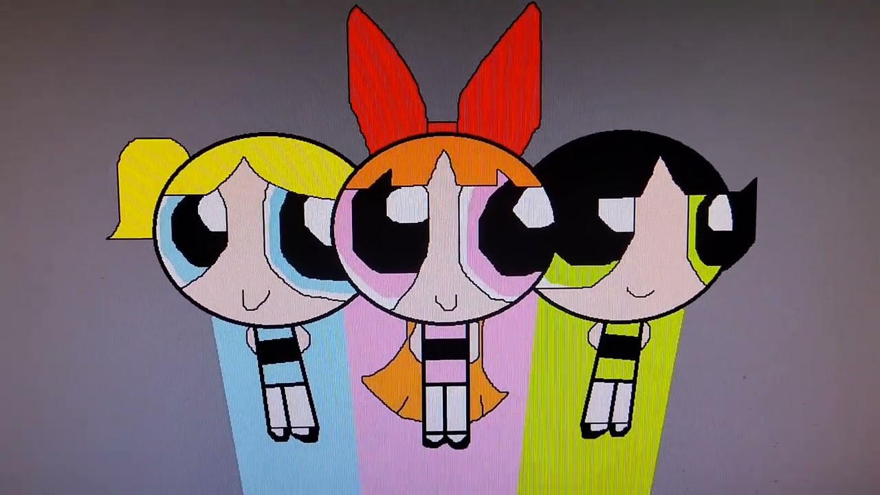 The Powerpuff Girls Speedpaint Blossom Bubbles Buttercup 2011 🩵🩷💚