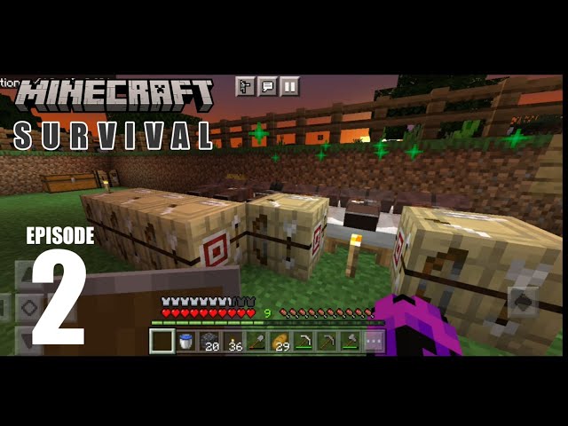 Membuat Xp Farm Minecraft survival Episode 2 MCPE | class=