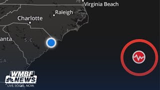 USGS reports 4.5 magnitude earthquake hundreds of miles off Carolina coast