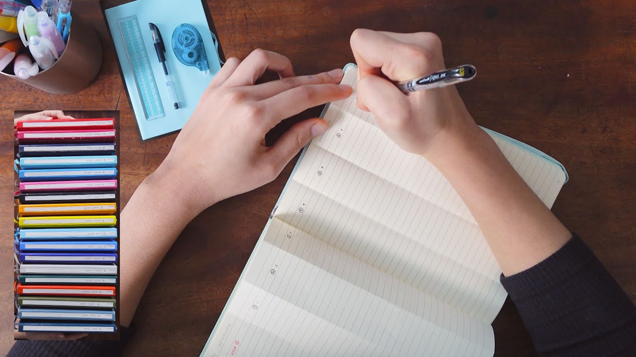 새로운 한 달의 시작을 정돈하는 다이어리 셋업 & 활용법