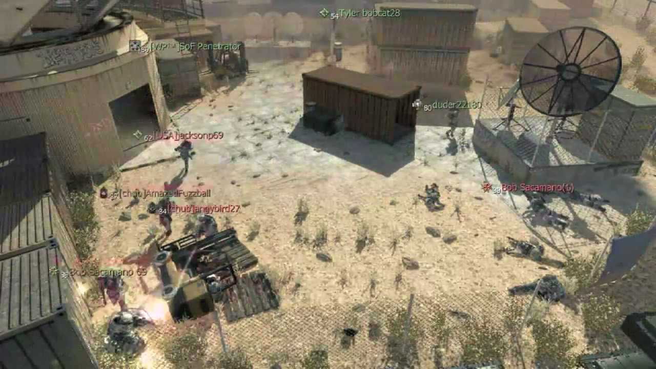 COD MW3 Quad RPG Multi Kill Juggernaut Rescue
