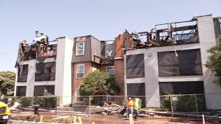 Fire destroys 24 condos in North Dallas - displacing dozens of people