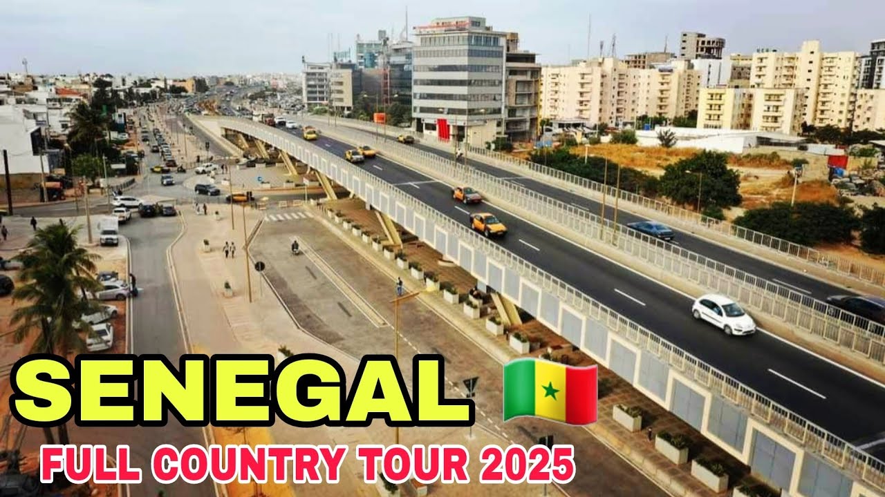 Senegal Tour 2025 | Dakar Corniche Ouest, Ziguinchor, Fatick & Kaolack Exploration Day & Night Views