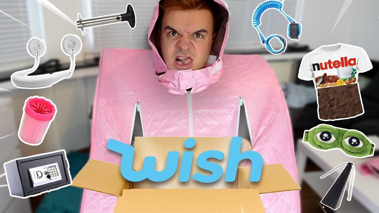 Tourette TESTET die VERRÜCKTESTEN WISH PRODUKTE! (Achtung: MIT Durchfallunterbrechung!)