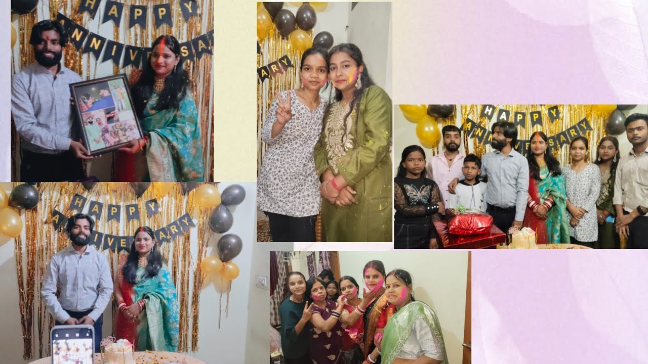 Anniversary party me enjoy Kiya .....