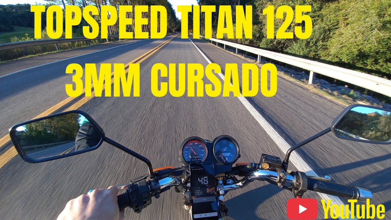 Topspeed Titan 125 3mm Cursada 150cc Relação 14/37