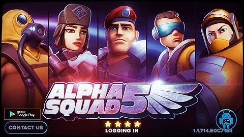 Alpha Squad 5 RPG & PvP Online Battle Arena Gameplay (EN) Mobile RPG