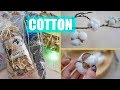 Как сделать ХЛОПОК из наборов для декора / DIY TSVORIC /  Cotton flower