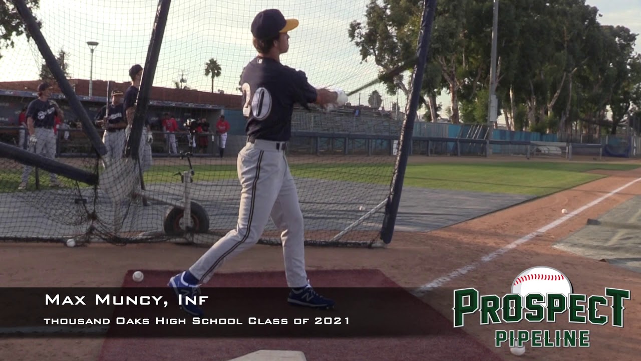 Max Muncy Prospect Video, Inf, Thousand Oaks High School Class of 2021