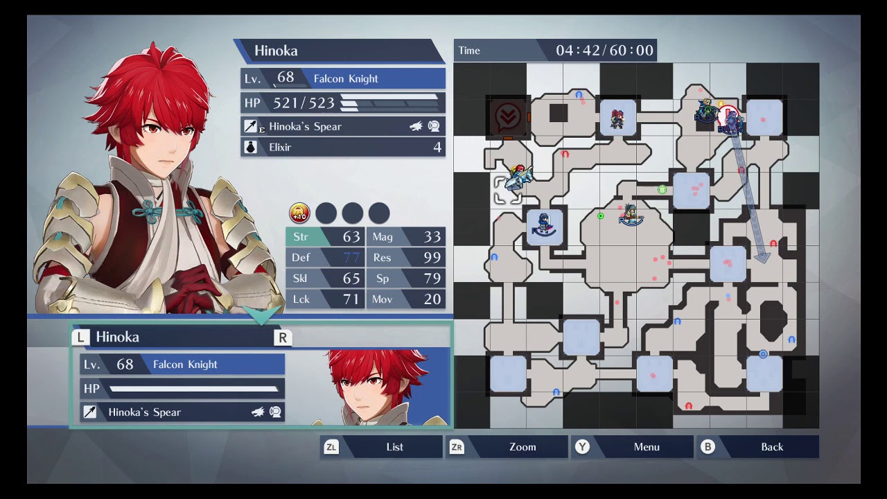 Воин Огненной эмблемы - Режим истории: Горе (пост-ясность) - Боевое кладбище. 76 (Ранг S)