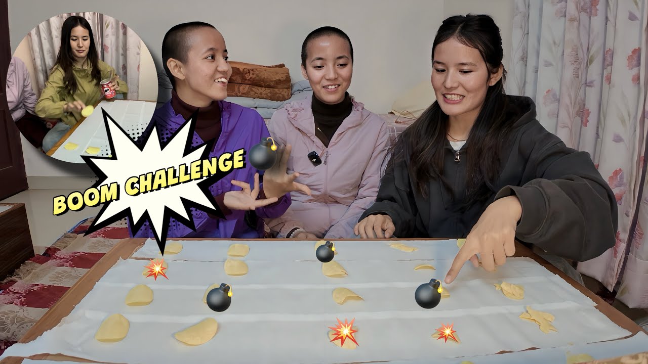 Boom Chips Challenge💣|   #vlog #boom 