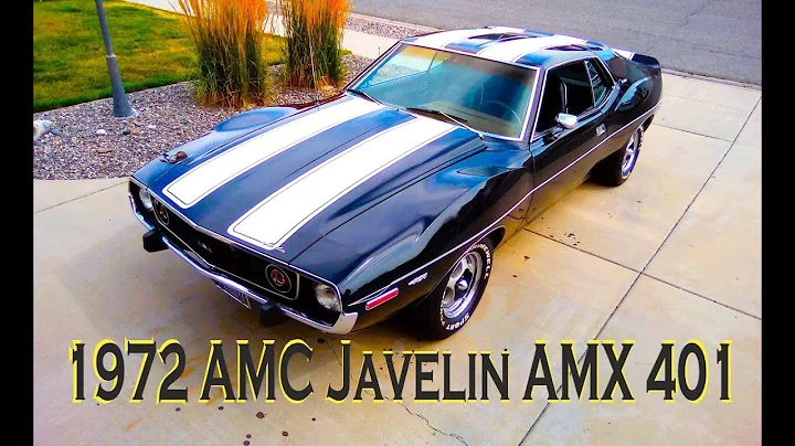 1972 AMC Javelin AMX 401 automatic