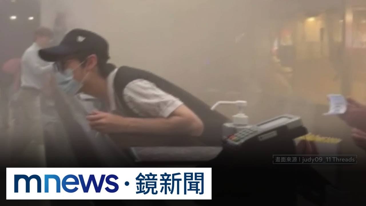 獨家／南港LaLaport威秀爆米花機竄煙　店員還照販賣｜#鏡新聞
