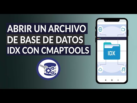 Cómo Abrir un Archivo de Base de Datos IDX con Cmaptools