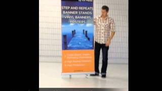 Retractable Banner Stands setup by KA Media