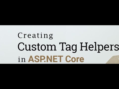 Custom tag helper
