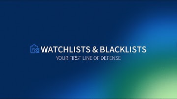 Owlin Source Video - Watchlists & Blacklists