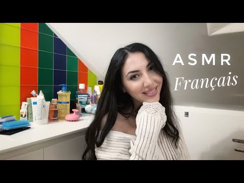 ASMR My Parisian Bathroom Triggers [ asmr whisper ] - asmr Français | French
