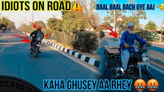 Idiots on roads | cute superbike reactions | finally new superbike a gye 😍 @Rider__750