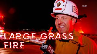 Hazardous Debris Fuels Grass Fire In Illegal Dumping Hotspot INTERVIEW |4.17.26|