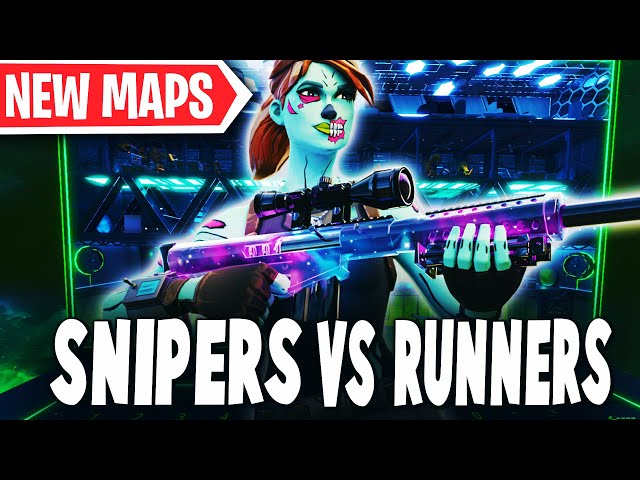 THE GAUNTLET - SNIPERS VS RUNNERS - Fortnite Creative Map Code