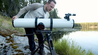 Filming a Bald Eagle with a TELESCOPE - Wildlife Adventures