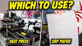 Heat Presses & SRP Paper | What I Recommend