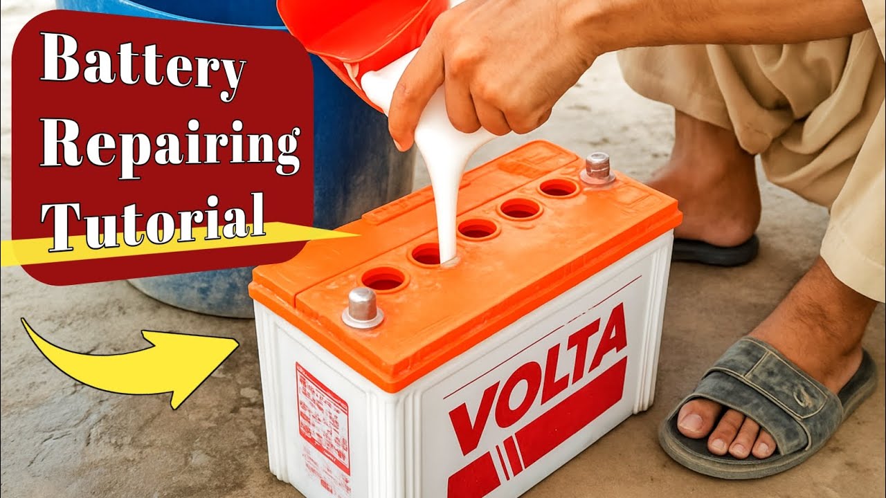 Battery Repairing Tutorial | Full Battery Restoration Guide 2025 ...