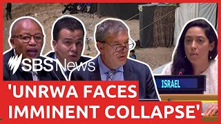 Multiple Countries Call For More Unrwa Funding As Gaza Crisis Worsens Sbs News