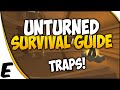 Unturned 3.0 ➤ SURVIVAL GUIDE - Spike Traps, Barbed Wire, Caltrops, Fortifications, Barricades [4]