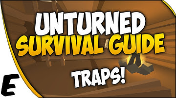 Unturned 3.0 ➤ SURVIVAL GUIDE - Spike Traps, Barbed Wire, Caltrops, Fortifications, Barricades [4]