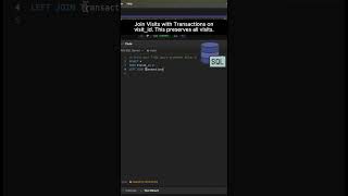 (Leetcode 1581) Find Missing Data in SQL! 🕵️♂️ (Left Join Trick) #shorts