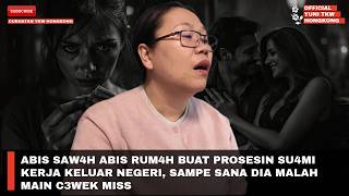 ABIS SAW4H ABIS RUM4H BUAT PROSESIN SU4MI KERJA KELUAR NEGERI, SAMPE SANA DIA MALAH MAIN C3WEK MISS