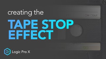 Creating The Famous Tape Stop Effect | Logic Pro X