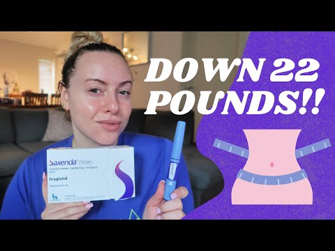 WEIGHT LOSS MEDICATION THAT ACTUALLY WORKS | Losing weight on Saxenda!