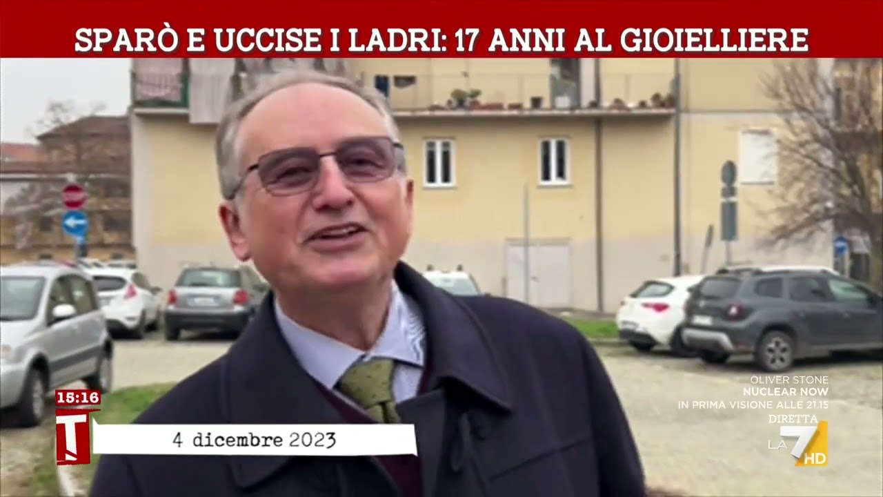 Sparò e uccise i ladri: 17 anni al gioielliere