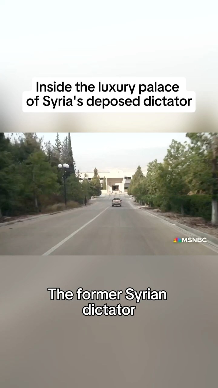 Engel on Assad's Inside the luxury palace of Syria’s deposed dictator