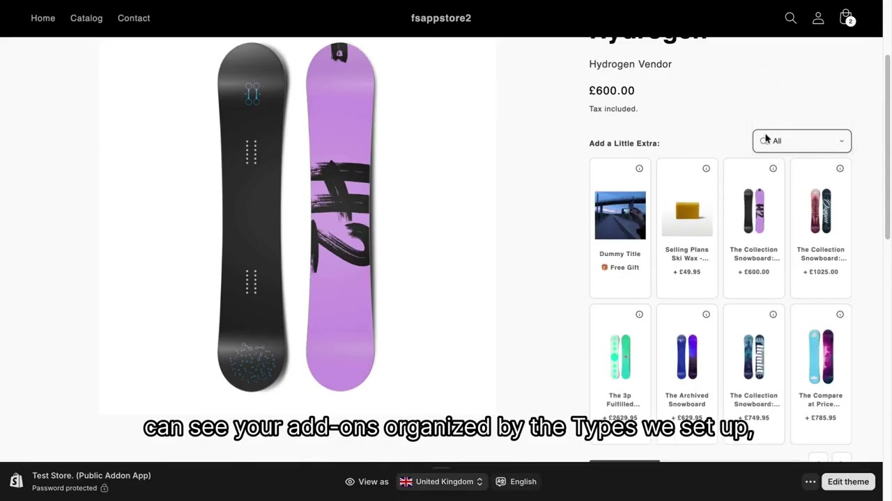 Turn Add-Ons into Sales with Product Addons (Shopify App Demo)