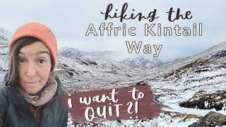 Hiking the Affric Kintail Way (pt. 2) | Remoteness and the Return of Winter