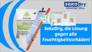 Einsatz von SEKODRY® Absorber Ultra in Seecontainern.