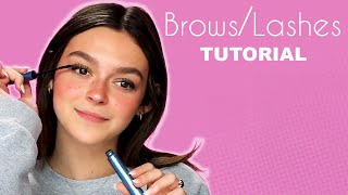 GRWM Brows and Lashes Tutorial | Sarah Dorothy Little