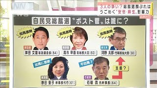 “ポスト菅”は誰に？うごめく“安倍・麻生”影響力(2021年9月10日)