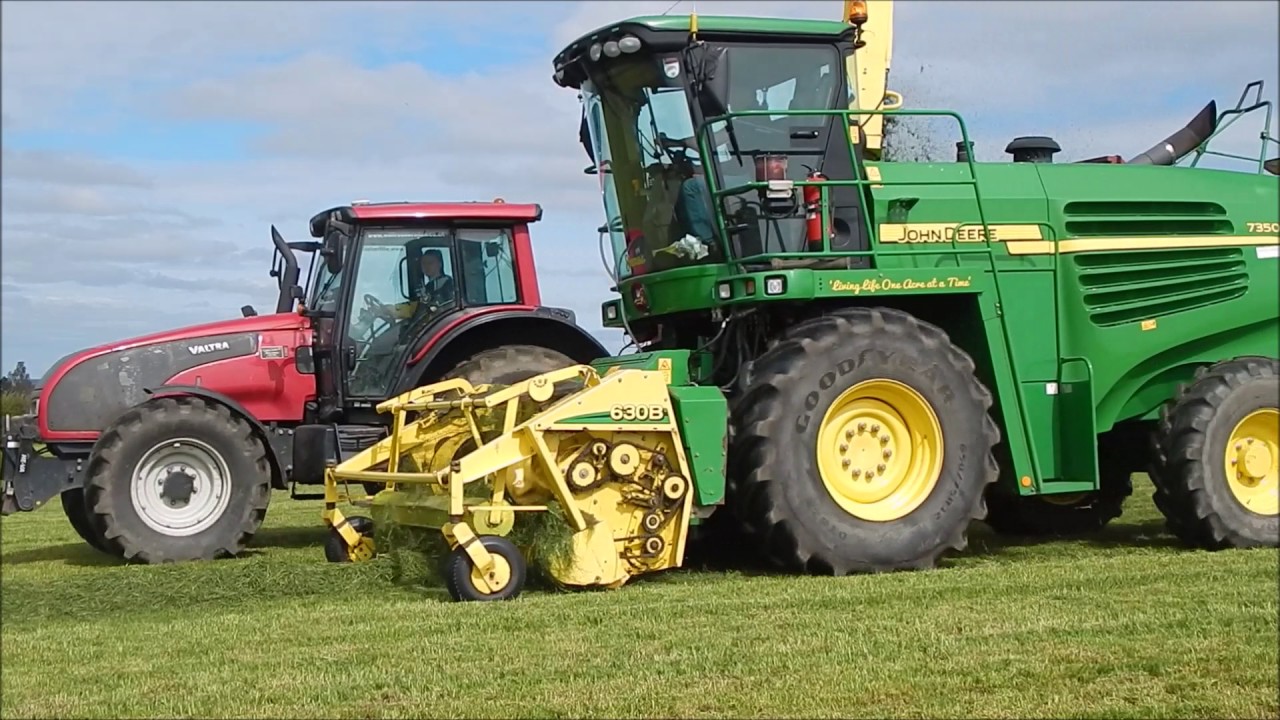 Silage 2017 in Lanarkshire - ScottishAgriVids