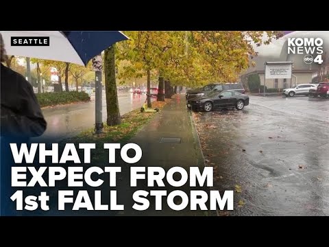 Heavy Rain Strong Winds Expected Through Weekend In First Major Fall Storm