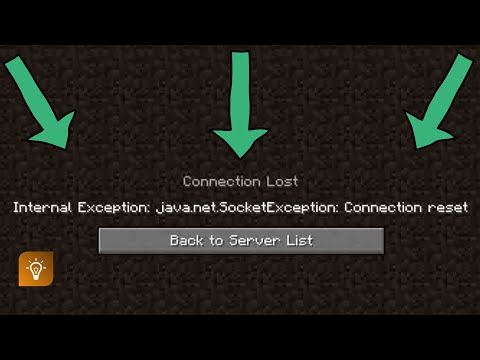 Fix connection reset error in minecraft 1.18.1 | internal exception java.net.socketexception 2022