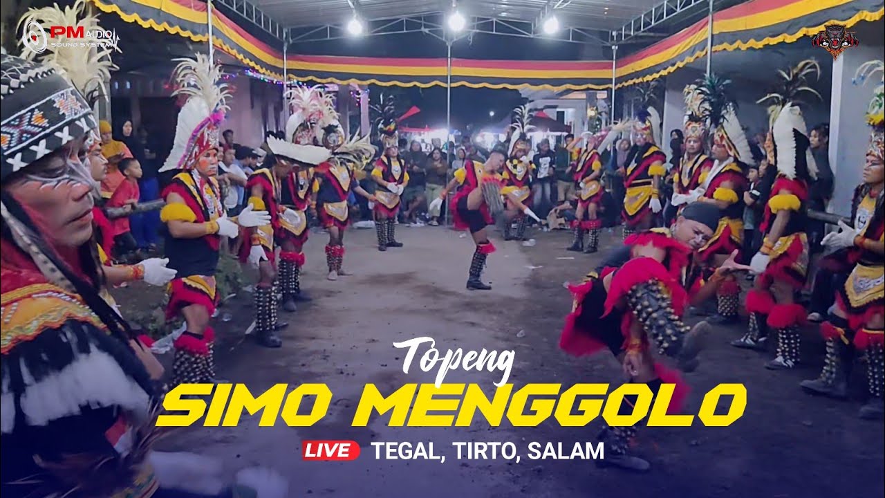 Pencak Rodat Klasik Topeng Simo Menggolo Ngetos Live Tegal, Tirto, Salam | PM AUDIO