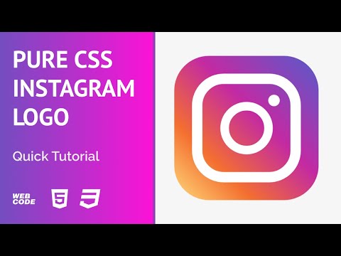 How To Make The Instagram Logo with HTML & CSS Code! (Quick Tutorial)