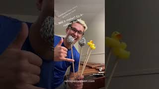 Will it mallet?= rubber ducks! #willitmallet #marimba #percussion
