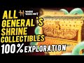 All Collectibles General's Shrine 100% Exploration (Sentient Beings) | Where Winds Meet